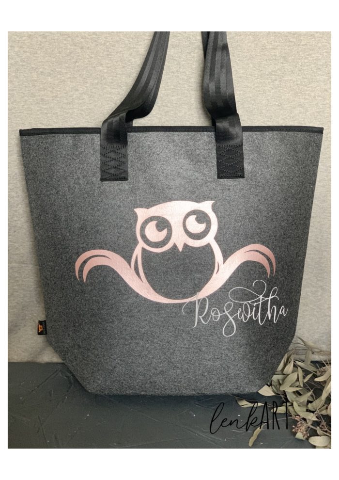 Filzshopper mit Innentasche – Bild 6