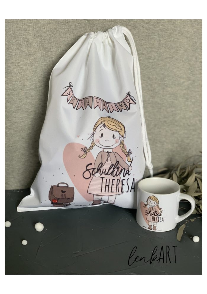 Schulkinder Beutel