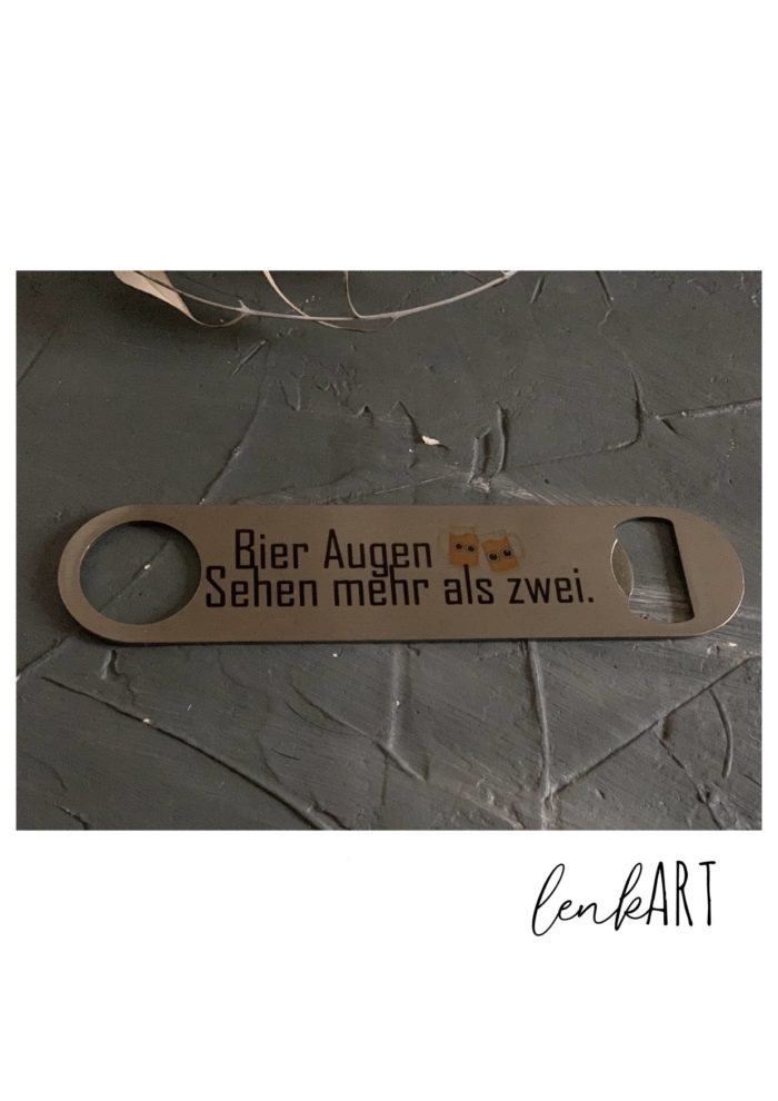 Flaschenöffner Augen