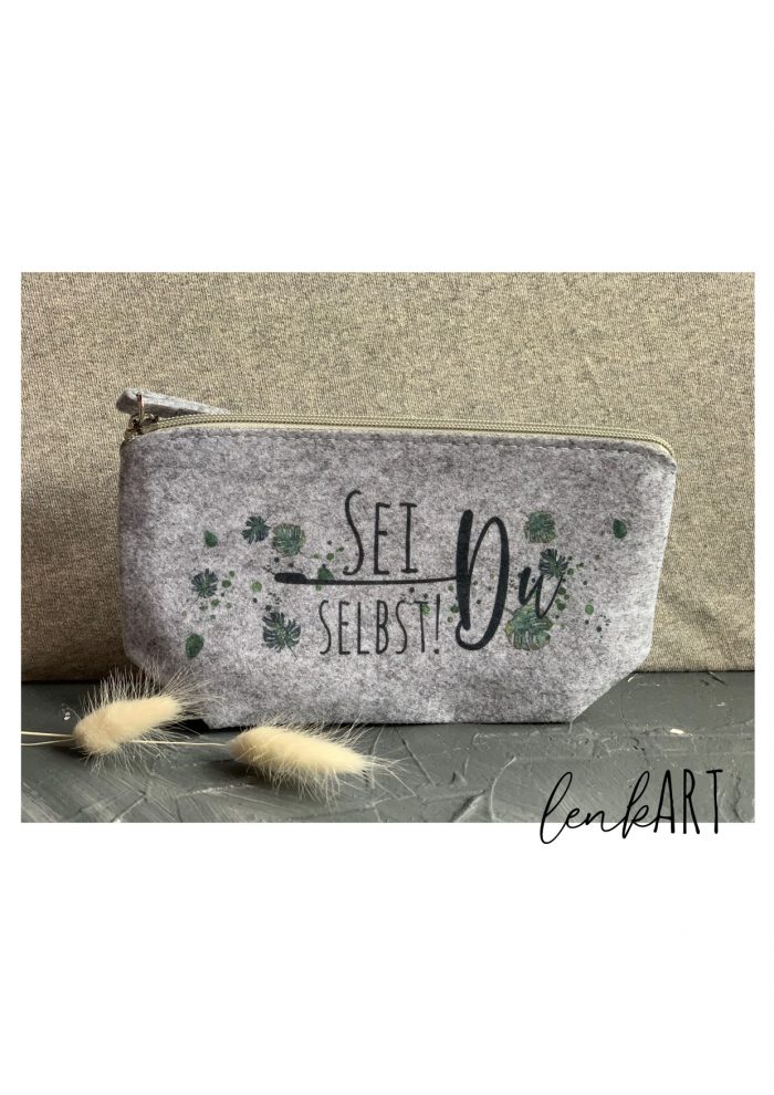 Kosmetiktasche sei du selbst