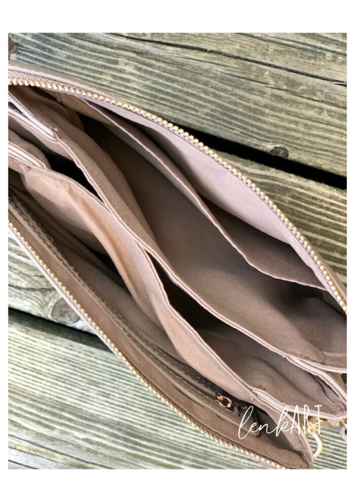 Handtasche im Lederlook – Bild 7