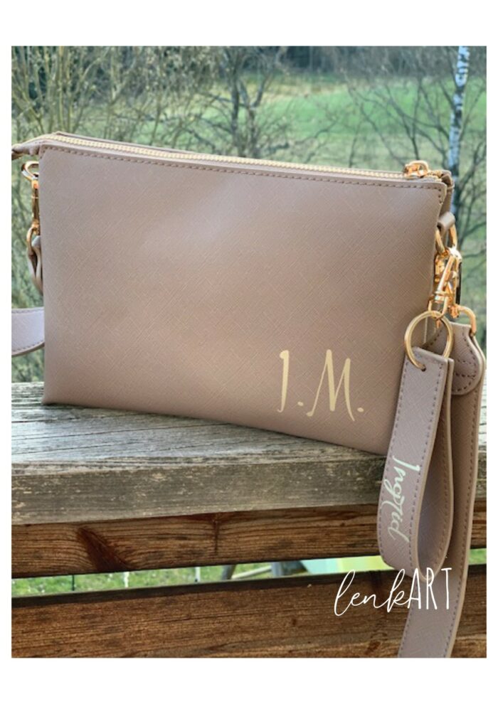 Handtasche im Lederlook – Bild 5