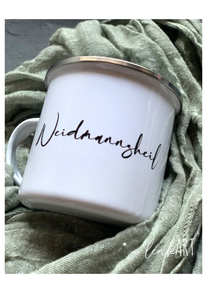 Tasse Buchstaben Hirsch – Bild 3