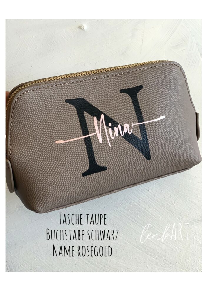 Kosmetiktasche Name – Bild 4