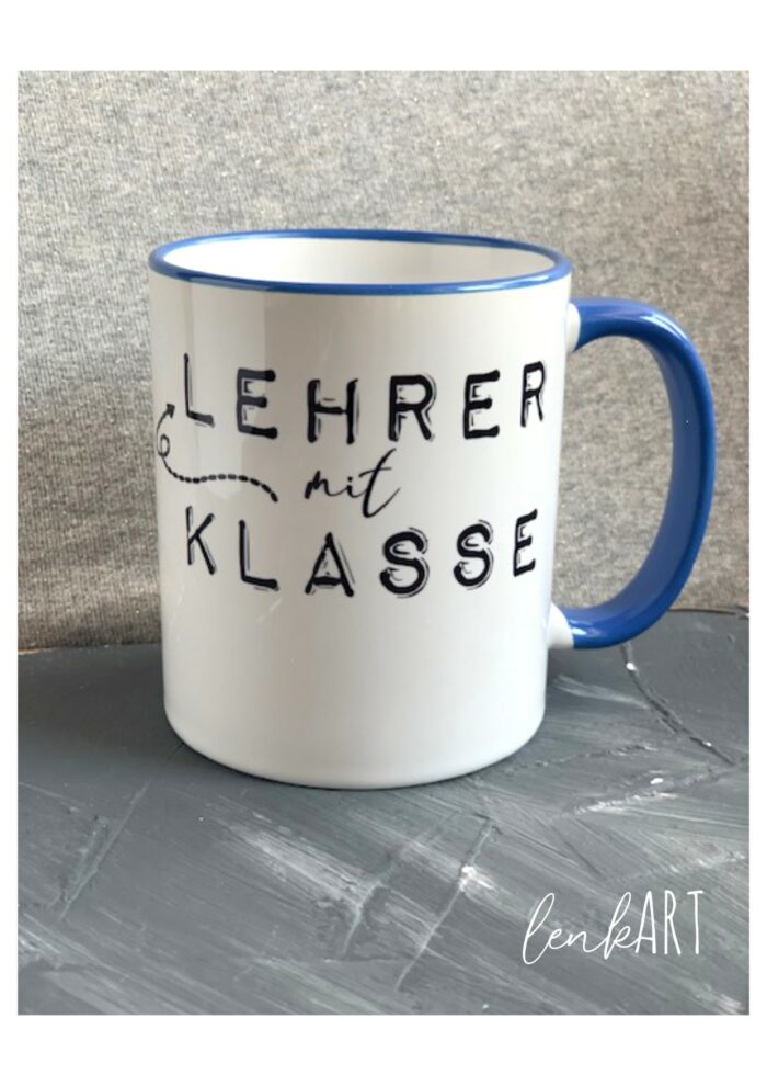 Tasse Lehrer/in mit Klasse