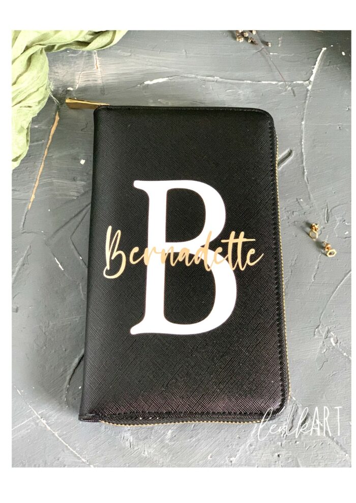 Schmuck-Reiseetui Buchstabe mit Name