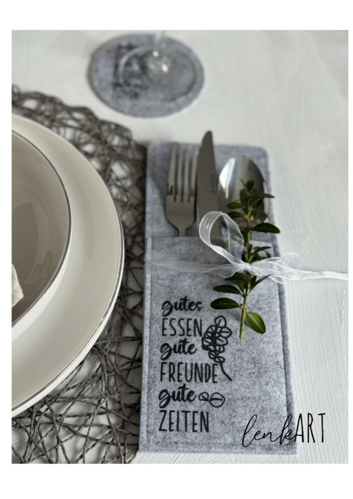 Bestecktaschen Gute Freunde – Bild 2