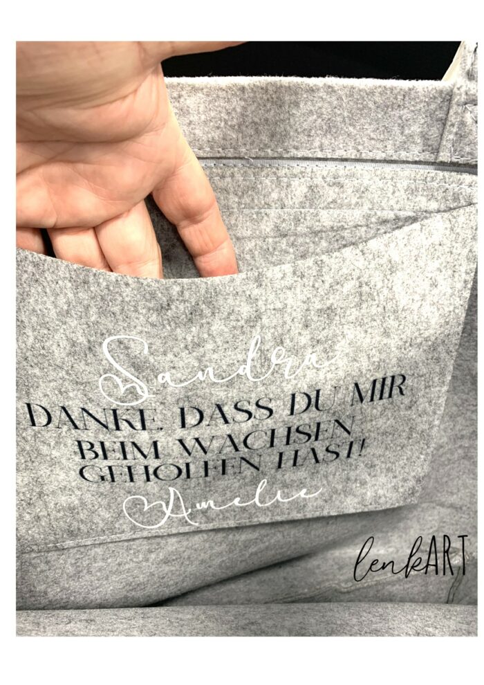 Filztasche Lehrerin – Bild 2